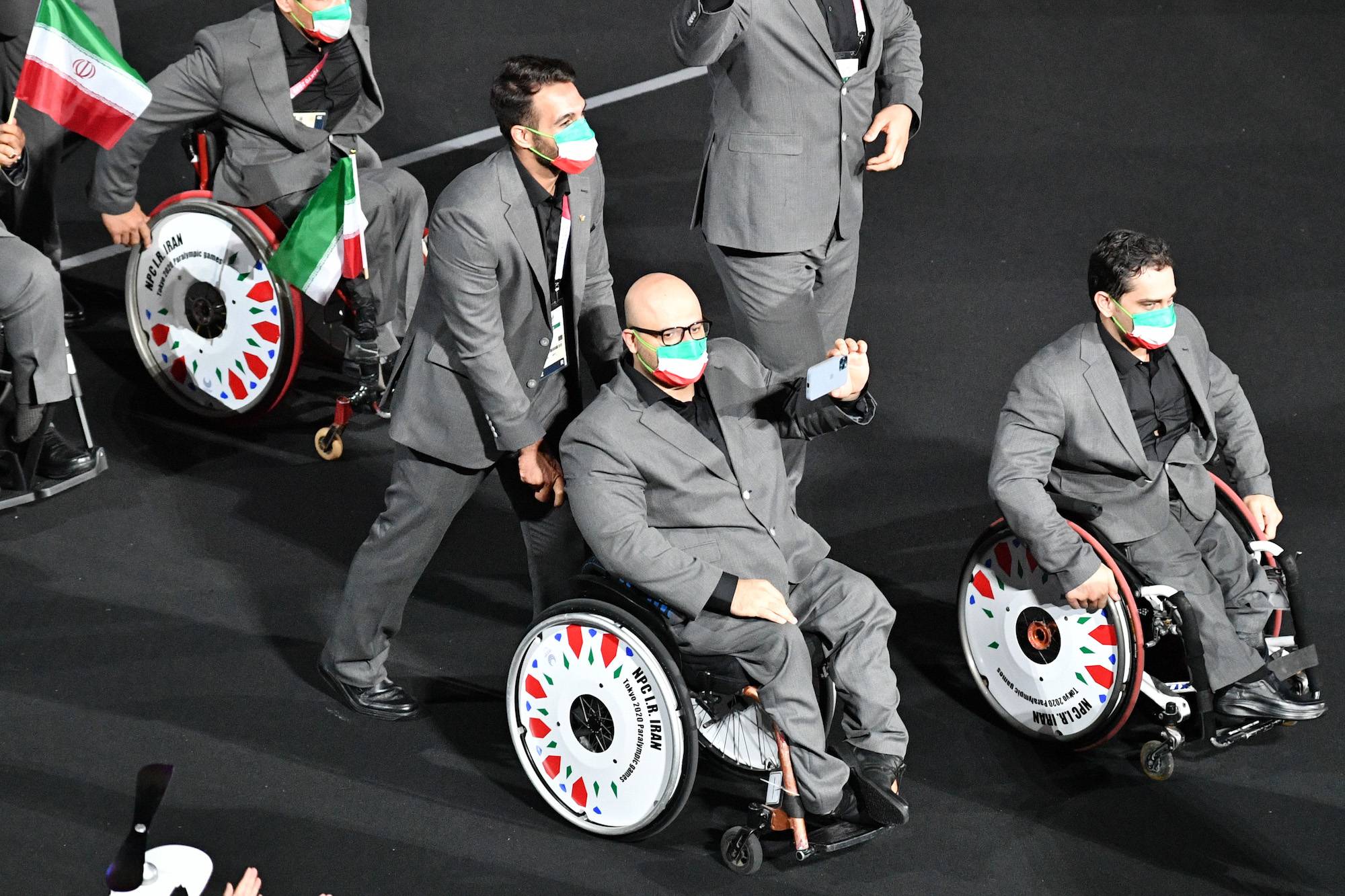 Athletes from Team Iran | DAN ORLOWITZ