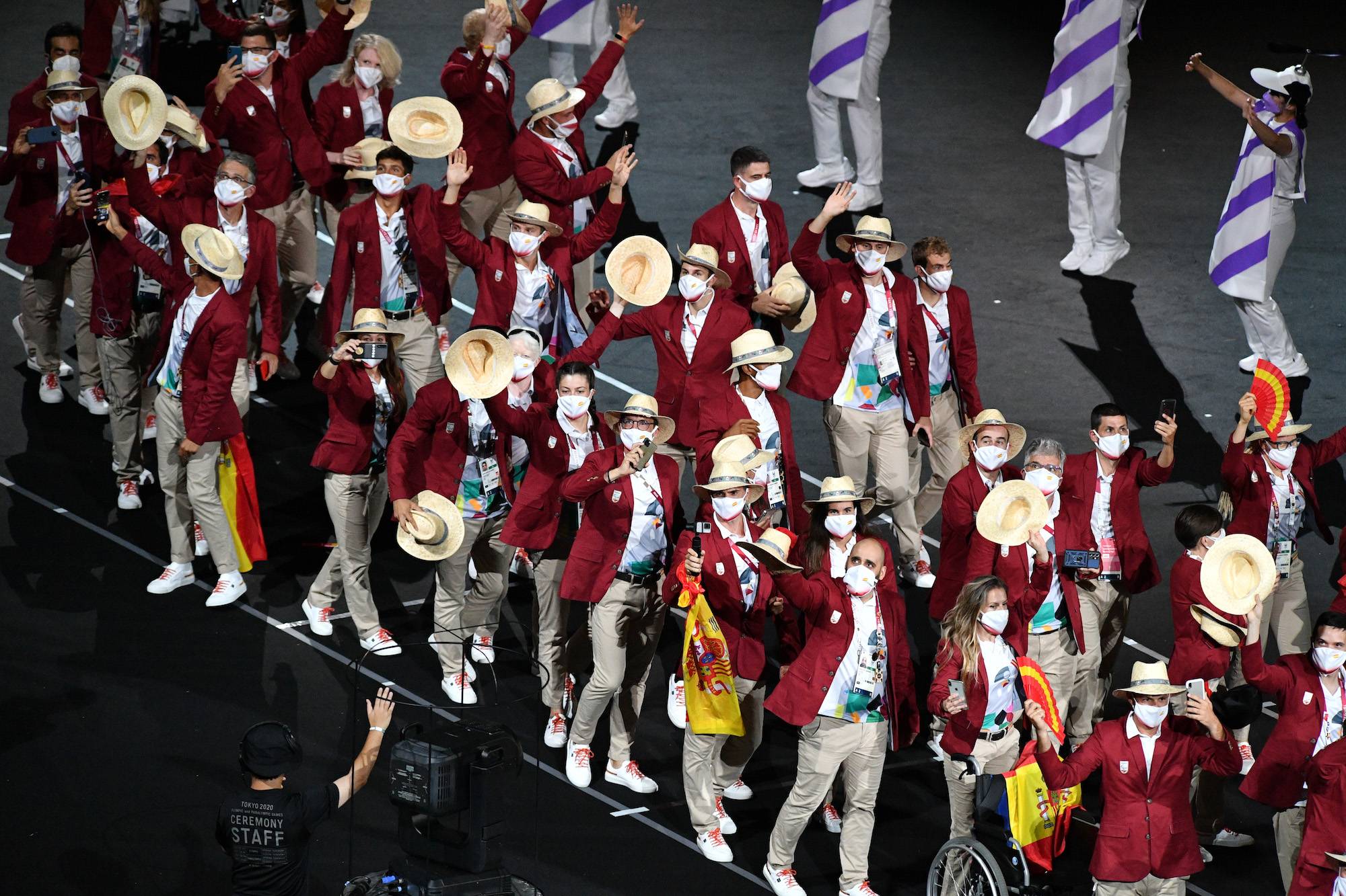 Team Spain out in full force | DAN ORLOWITZ