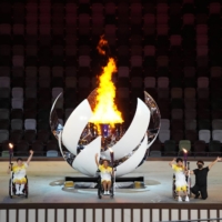 Preliminary data showed that the average viewership of the opening ceremony of the Paralympics — which aired live Tuesday partly on NHK\'s main channel — was 23.8% in the Kanto region. | CHANG W. LEE / THE NEW YORK TIMES