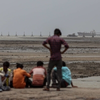 A tanker docked at India\'s Port of Sikka, home to Reliance’s Jamnagar Marine Terminal | BLOOMBERG 