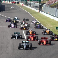 Formula One uses fuel that is equivalent to ordinary gasoline available to the public. It requires engines to use fuel that has 10% sustainable content, and the sport’s governing body, the FIA, has committed to net-zero carbon by 2030. | AFP-JIJI