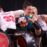 Mixed wheelchair rugby, France vs Australia | REUTERS