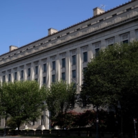 The Department of Justice in Washington. The Department of Justice unsealed an indictment in July detailing the exploits of a Chinese hacking group.  | STEFANI REYNOLDS / THE NEW YORK TIMES