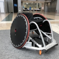When Paralympians need repairs — for wheelchairs, prosthetics or other equipment — they turn to Ottobock. | JASON COSKREY 
