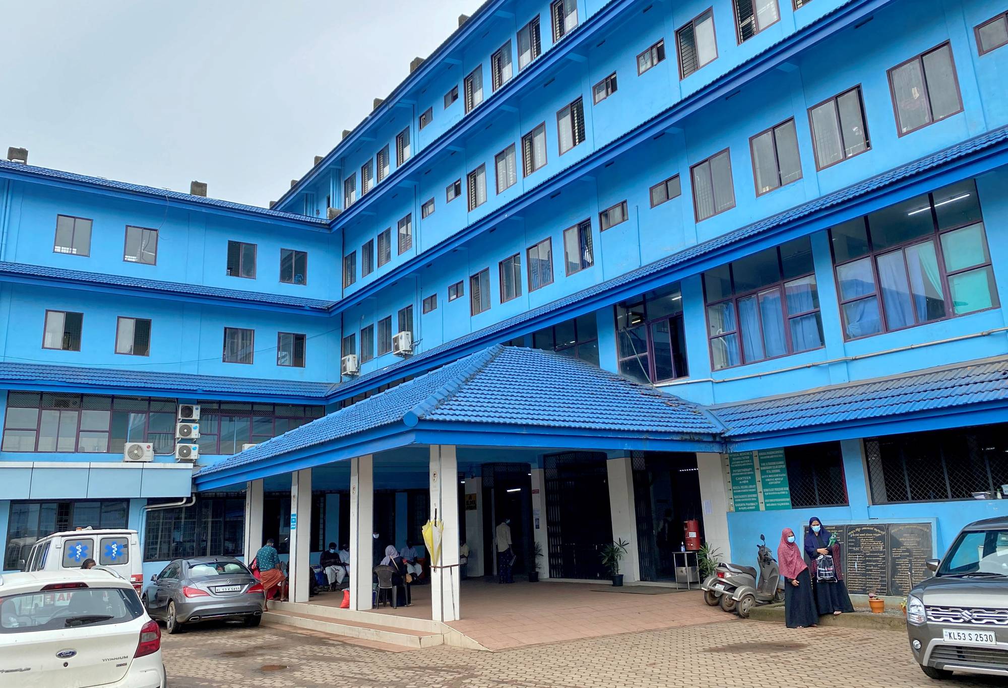A general view of the Government Medical College Hospital in Manjeri in India's Kerala state | Reuters