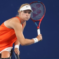 De Groot won last year\'s U.S. Open which, when combined with her major victories this year, means she currently holds all four Grand Slam titles. | REUTERS