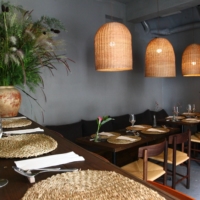 The stylish facade and pared-back interior match the sophistication of Adi\'s modern Nepalese cuisine. | ADI RESTAURANT
