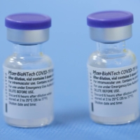 Roughly 900,000 doses of BioNTech\'s vaccine, jointly developed with Pfizer Inc., are expected to start being administered in Taiwan later this month. | REUTERS 