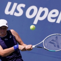 Poland\'s Iga Swiatek has openly spoken about her struggles with the pressures of pro tennis. | AFP-JIJI