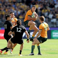 Australia was defeated by New Zealand 38-21 in Perth on Sunday | RICHARD WAINWRIGHT / AAP / VIA REUTERS