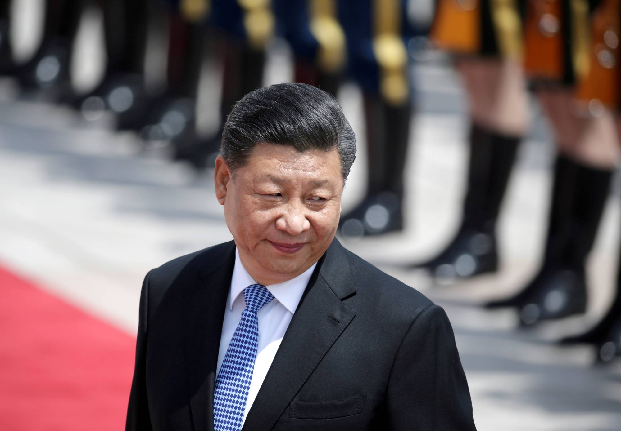 Chinese President Xi Jinping attends a ceremony in 2019.  | REUTERS