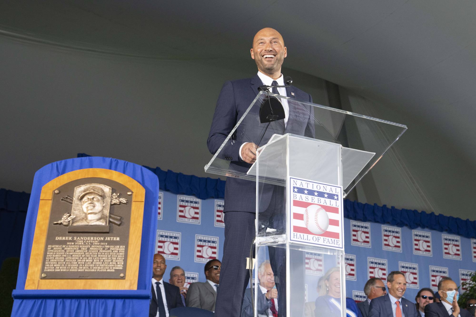 yankees jeter hall of fame