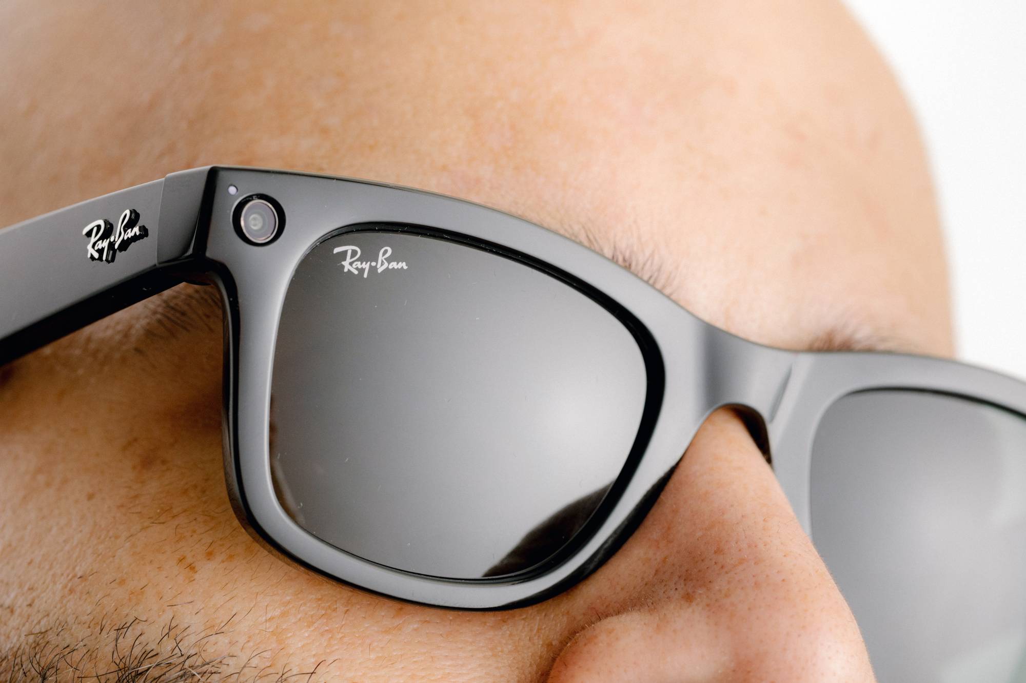 The Ray-Ban Stories, a new line of eyewear by Facebook and Ray-Ban, in San Francisco on Sept. 8, 2021.  | JASON HENRY / THE NEW YORK TIMES