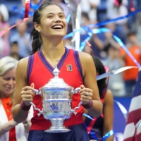 Emma Raducanu became the first qualifier to win a Grand Slam title with her victory in the U.S. Open in New York on Saturday. | USA TODAY / VIA REUTERS