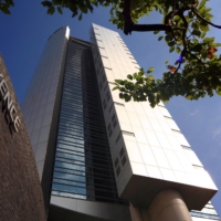 The Keyence Corp. headquarters in Osaka | BLOOMBERG