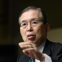 Shigenobu Nagamori, founder and former Chief Executive Officer of Nidec Corp., speaks during a news conference in Tokyo, Japan, on Wednesday, Jan. 23, 2019. | BLOOMBERG