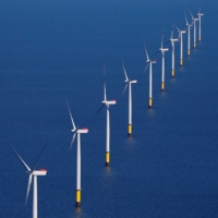 The Walney Extension offshore wind farm off the coast of Blackpool, Britain. The offshore wind power market in Japan is expected to grow significantly over the next 20 years.  | REUTERS