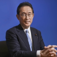 Fumio Kishida, a former foreign minister, at his office in Tokyo on Sept. 3. | BLOOMBERG