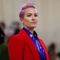 U.S. soccer star Megan Rapinoe is among more than 500 athletes and groups urging the country\'s Supreme Court to protect abortion rights. | REUTERS