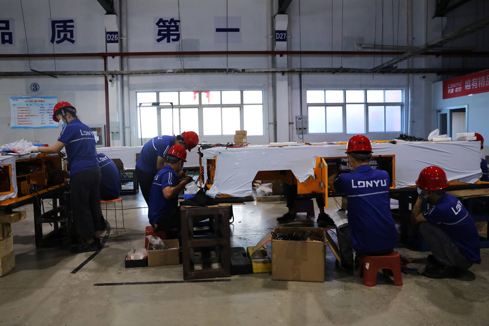 China seeks to keep manufacturing above 25% of GDP and become more independent from global supply chains. | REUTERS