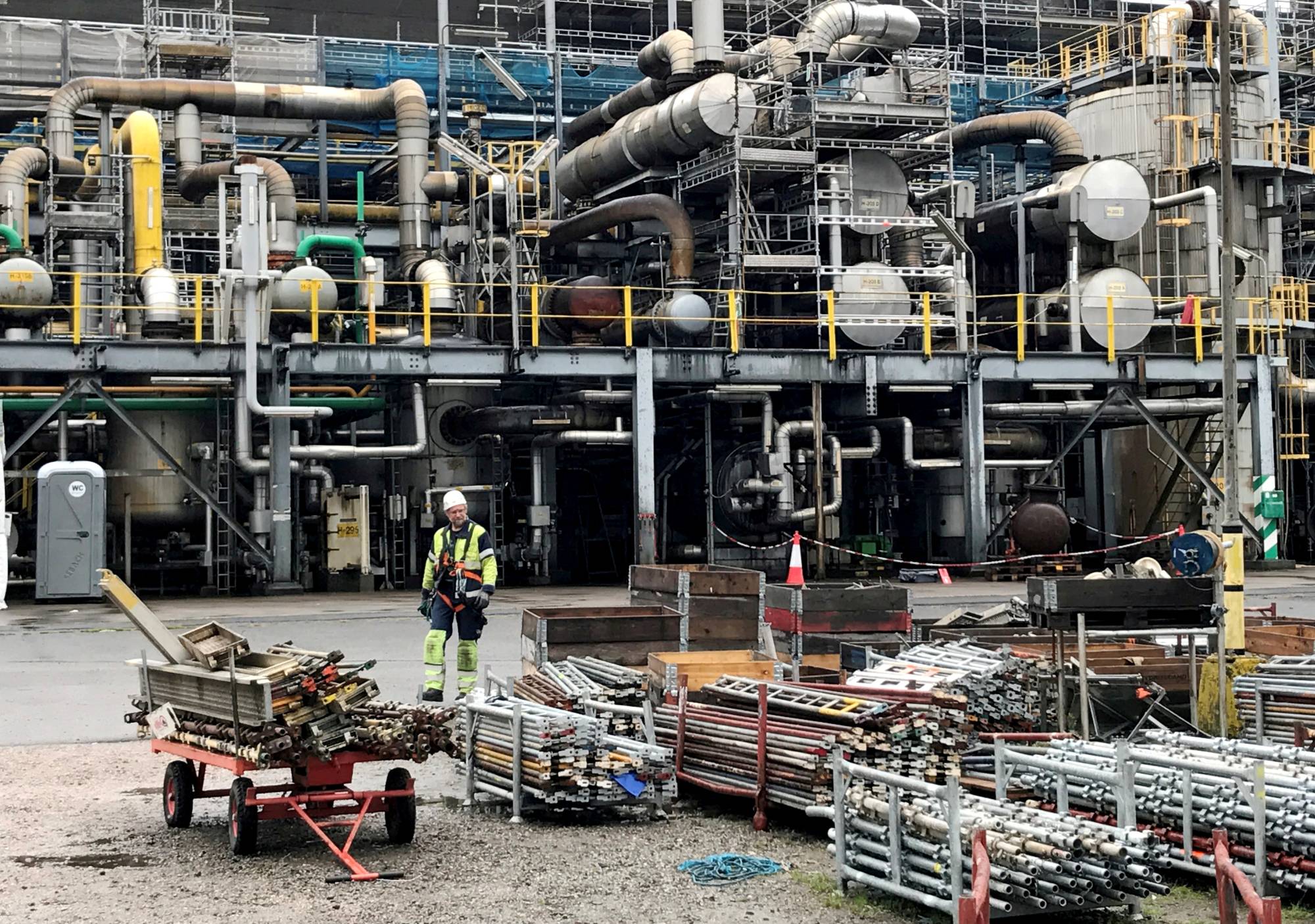 The Yara ammonia plant in Porsgrunn, Norway | REUTERS