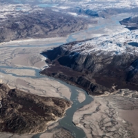 Melting ice and glacier mud near Kangerlussuaq, Greenland, on Sept. 17.  | REUTERS