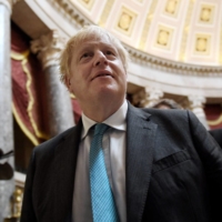 British Prime Minister Boris Johnson is under increasing pressure to do more to ease a supply chain crisis in the country after pumps ran dry at some gasoline stations because of panic buying. | AFP-JIJI