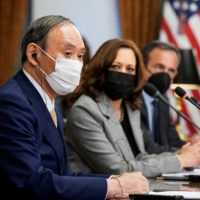 Prime Minster Yoshihide Suga steps down at a time when Tokyo is facing several challenging political, economic and military developments in the Asia-Pacific region.   | POOL / VIA REUTERS