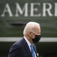 U.S. President Joe Biden arrives at the White House in Washington on Sept. 21. | AL DRAGO / THE NEW YORK TIMES