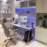 Swedish furniture-maker Ikea has a booth at this year\'s Tokyo Game Show. | JASON COSKREY
