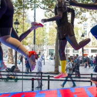 The Nike Inc. store on the Champs Elysees in Paris | BLOOMBERG 