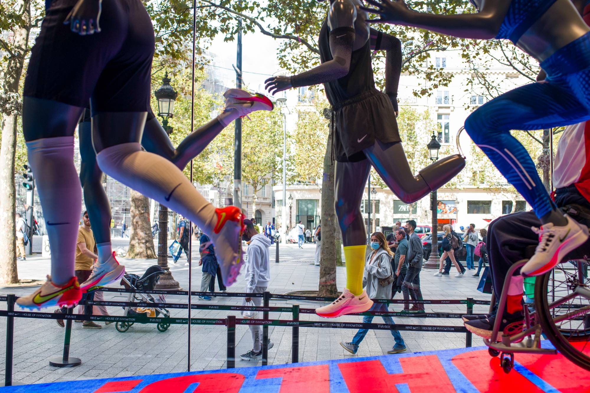 The Nike Inc. store on the Champs Elysees in Paris | Bloomberg 