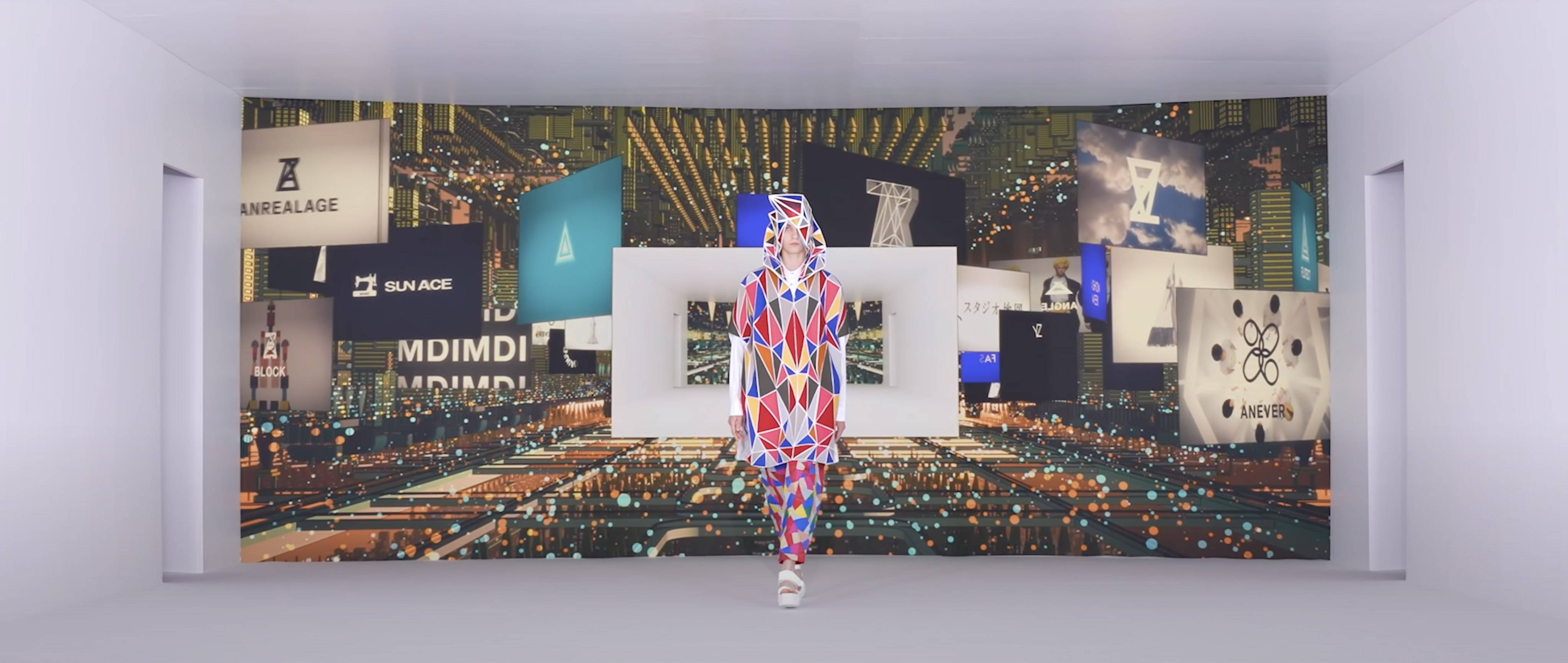 Anime aesthetics blur the line between real and virtual