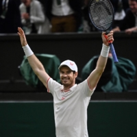 Andy Murray was happy to report his lost wedding ring and shoes were returned to him on Thursday.  | AFP-JIJI