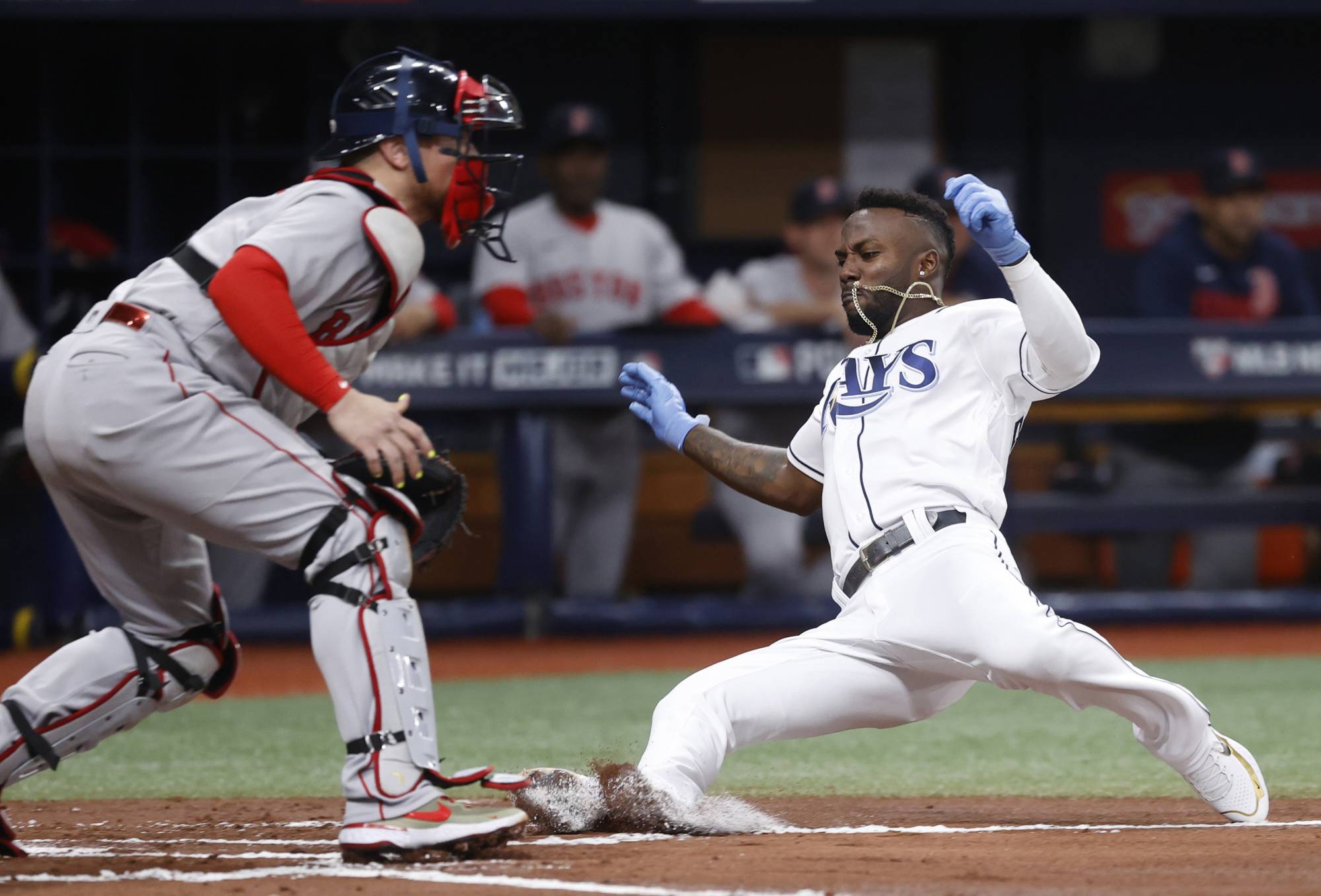 Arozarena's homer lifts surging Rays to 2-1 win over Angels