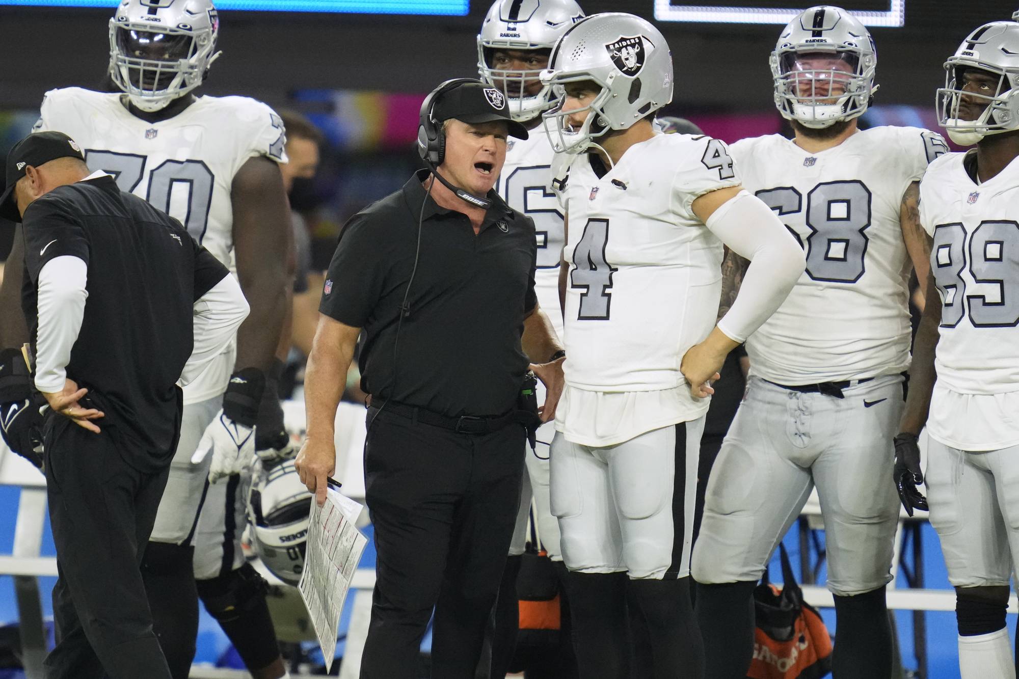 Report: NFL investigating Raiders' Jon Gruden for using racial