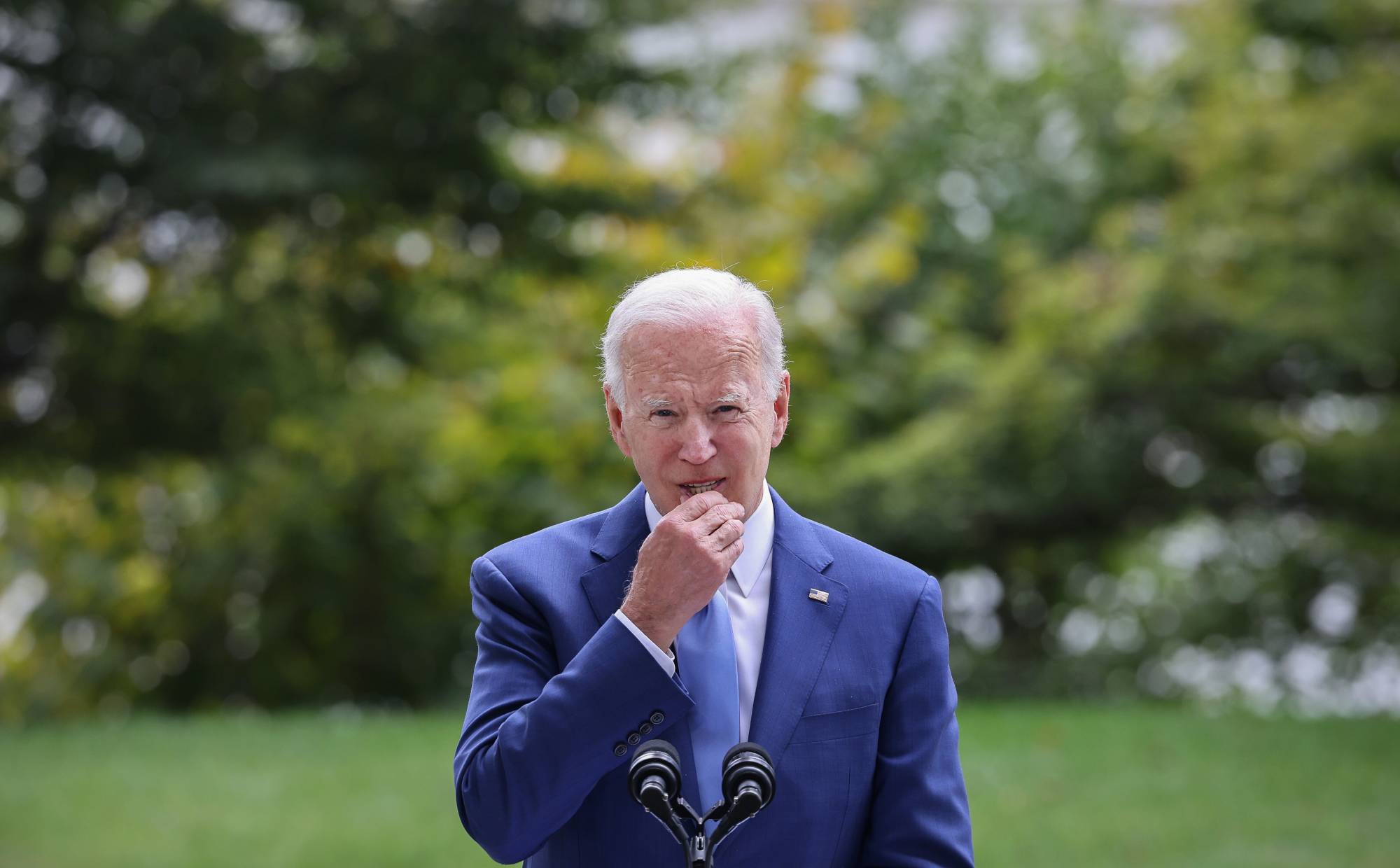 The administration of U.S. President Joe Biden has repeatedly said that it harbors no hostile intent toward Pyongyang and is prepared to meet unconditionally, with a goal of “the complete denuclearization of the Korean Peninsula.” | REUTERS