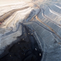 An open-pit coal mine in Ejin Horo Banner, Ordos, in China\'s Inner Mongolia Autonomous Region | CHINA DAILY / VIA REUTERS 