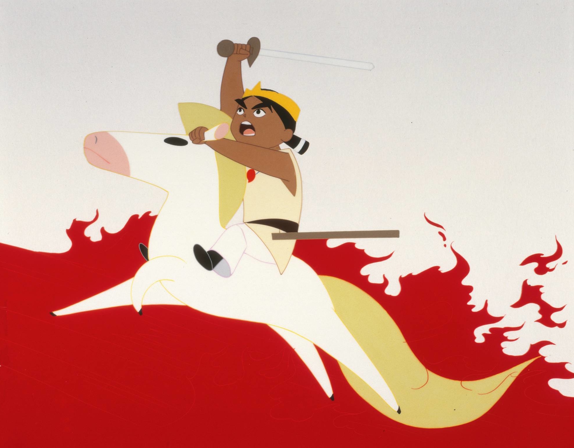 The Tokyo International Film Festival will screen two films Yasuo Otsuka worked on as an animator, one of them being 'The Little Prince and The Eight-Headed Dragon' (1963). | © TOEI COMPANY, LTD.