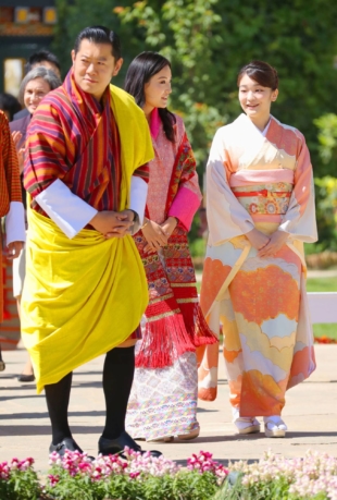 Princess Mako visited Bhutan in June 2017. | KYODO