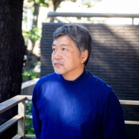 Hirokazu Kore-eda helps curate the Conversation Series at Asia Lounge, a program of discussions between directors and actors from around Asia, held during the Tokyo International Film Festival.  | JAMES HADFIELD
