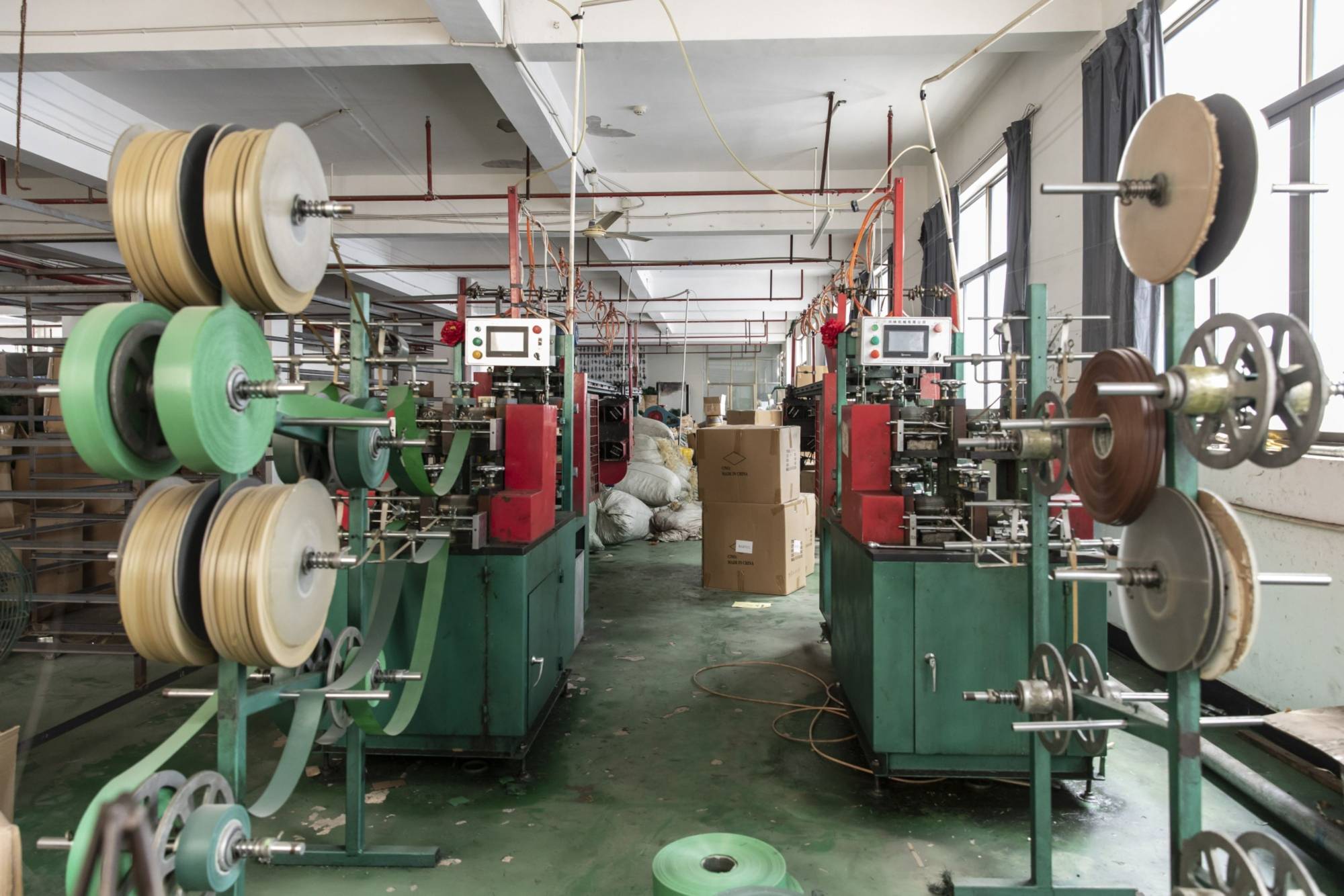 An idle production floor at a Christmas ornament factory in Yiwu | Bloomberg 