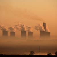 Steam rises at sunrise from the Lethabo Power Station, a coal-fired power plant near Sasolburg, South Africa. | REUTERS 
