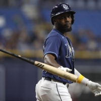 Rays outfielder Randy Arozarena has been named AL Rookie of the Year. | USA TODAY / VIA REUTERS