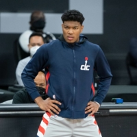 Wizards forward Rui Hachimura is yet to play for the team this season. | USA TODAY / VIA REUTERS