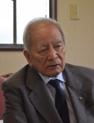 Former Kurihara Mayor Isamu Sato coordinated the dispatch of Israeli doctors to Minamisanriku in Miyagi Prefecture in the aftermath of the March 2011 earthquake-triggered tsunami. | KAHOKU SHIMPO 