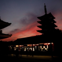 Sensoji temple in Tokyo on Friday evening | REUTERS