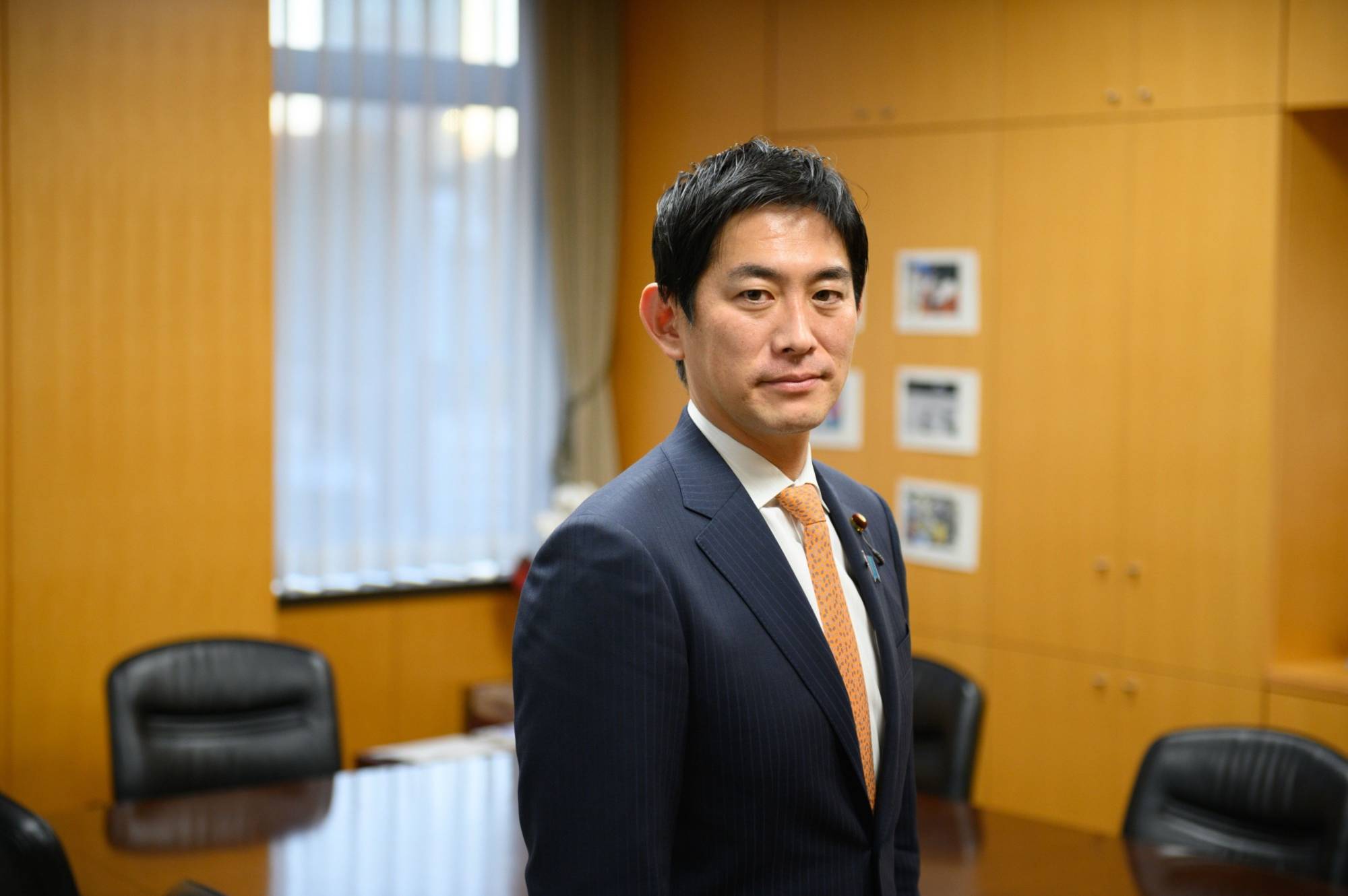 Takayuki Kobayashi, Japan's minister for economic security, in Tokyo on Thursday | BLOOMBERG