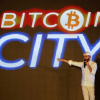 El Salvador President Nayib Bukele speaks during Bitcoin Week in Teotepeque, El Salvador, on Nov. 20. | REUTERS 