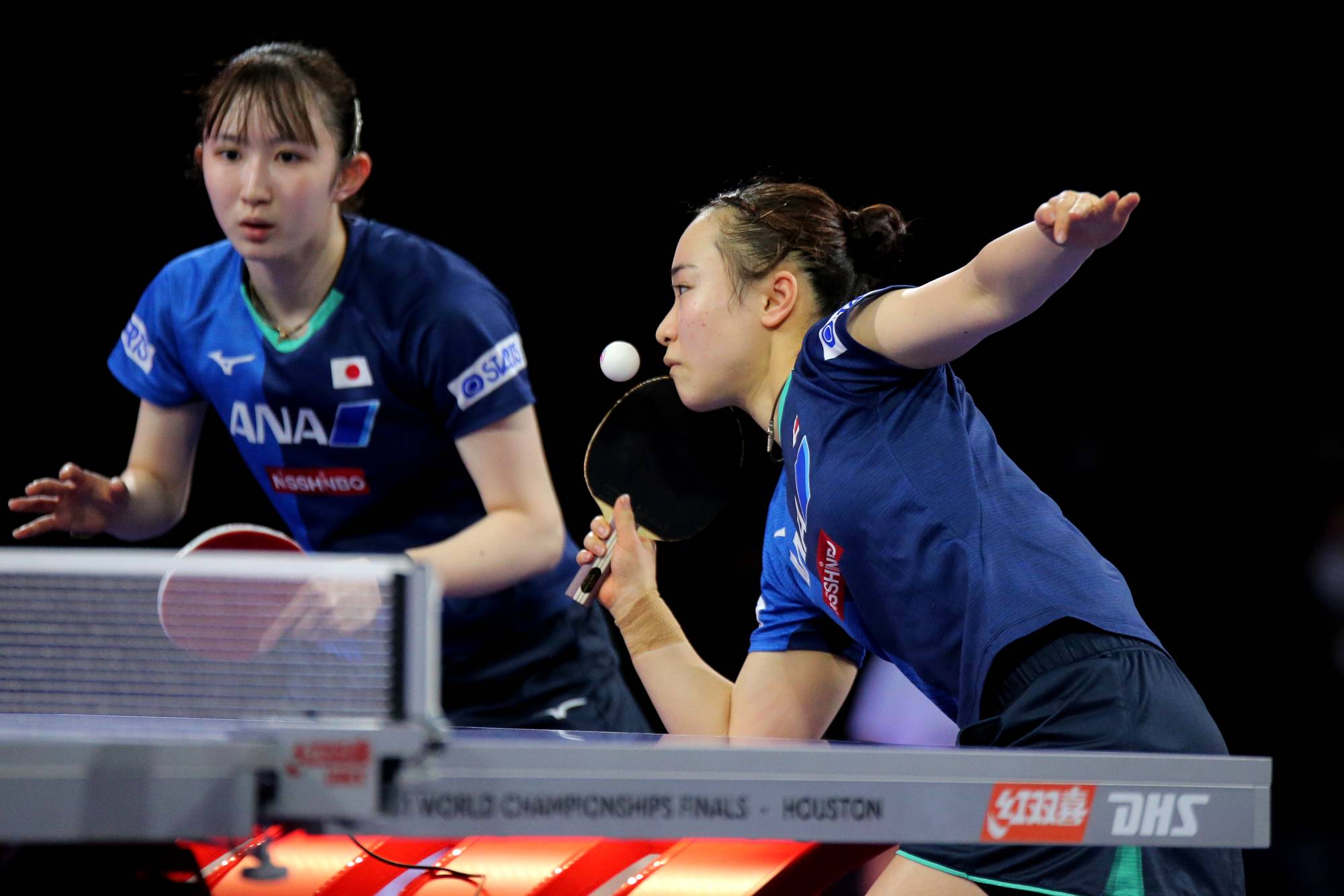 Japan table tennis pairs move on to world championship finals